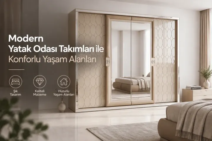 Modern yatak odası takımlarıyla konforlu yaşam alanları - Starmobi