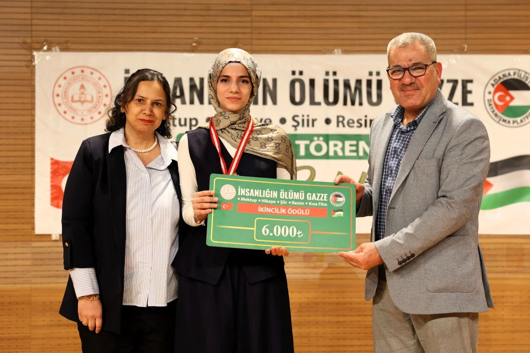 Kocaman Yürekli Küçük Eller: Adanalı Öğrencilerden Gazze’ye Anlamlı Selam