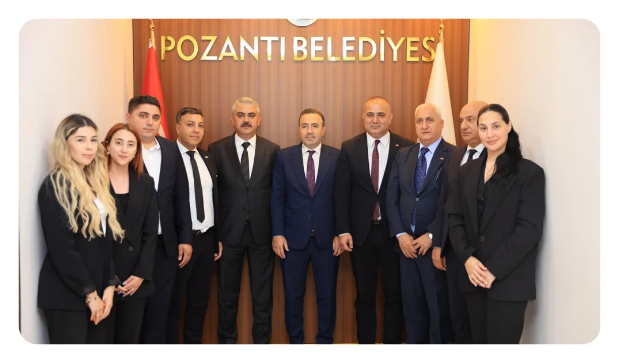 Başkan Ali Avan MHP Heyetini Ağırladı: 