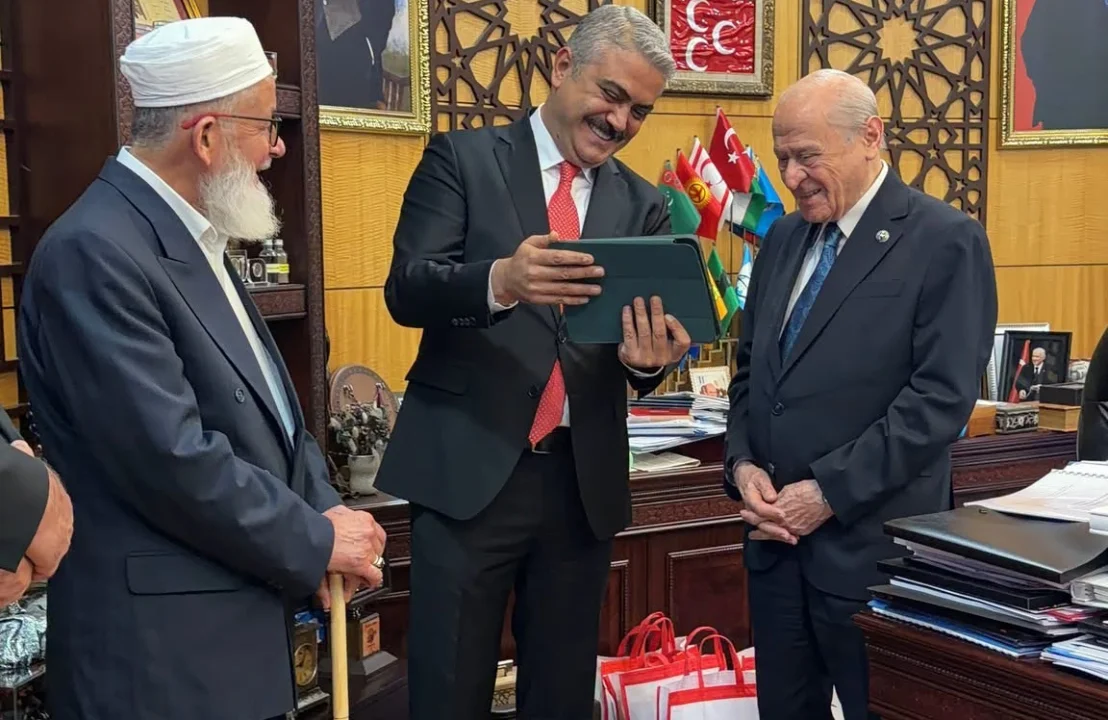 Pozantı’dan Ankara’ya Hizmet Çıkarması: Başkan Ali Avan MHP Lideri Bahçeli İle Görüştü