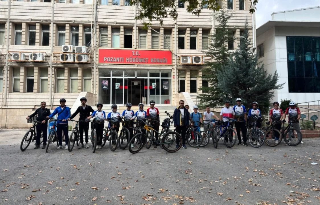 Pozantı’da Pedallar Sağlık ve Spor İçin Döndü: 