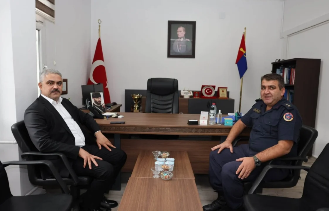 Pozantı İlçe Jandarma Komutanlığı'na Yeni Atama: Başkan Avan’dan Hayırlı Olsun Ziyareti