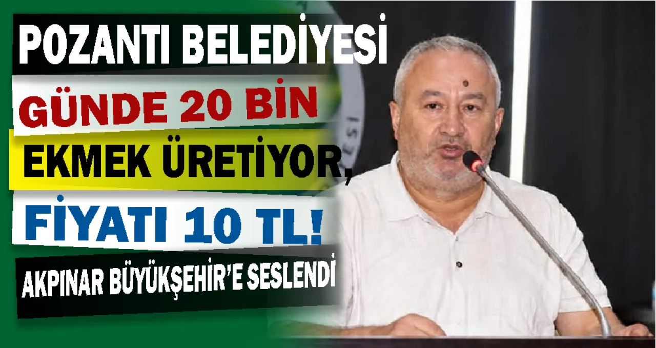 AK Partili Kürşat Akpınar’dan Adana Büyükşehir’e Ekmek Zammı Tepkisi! 